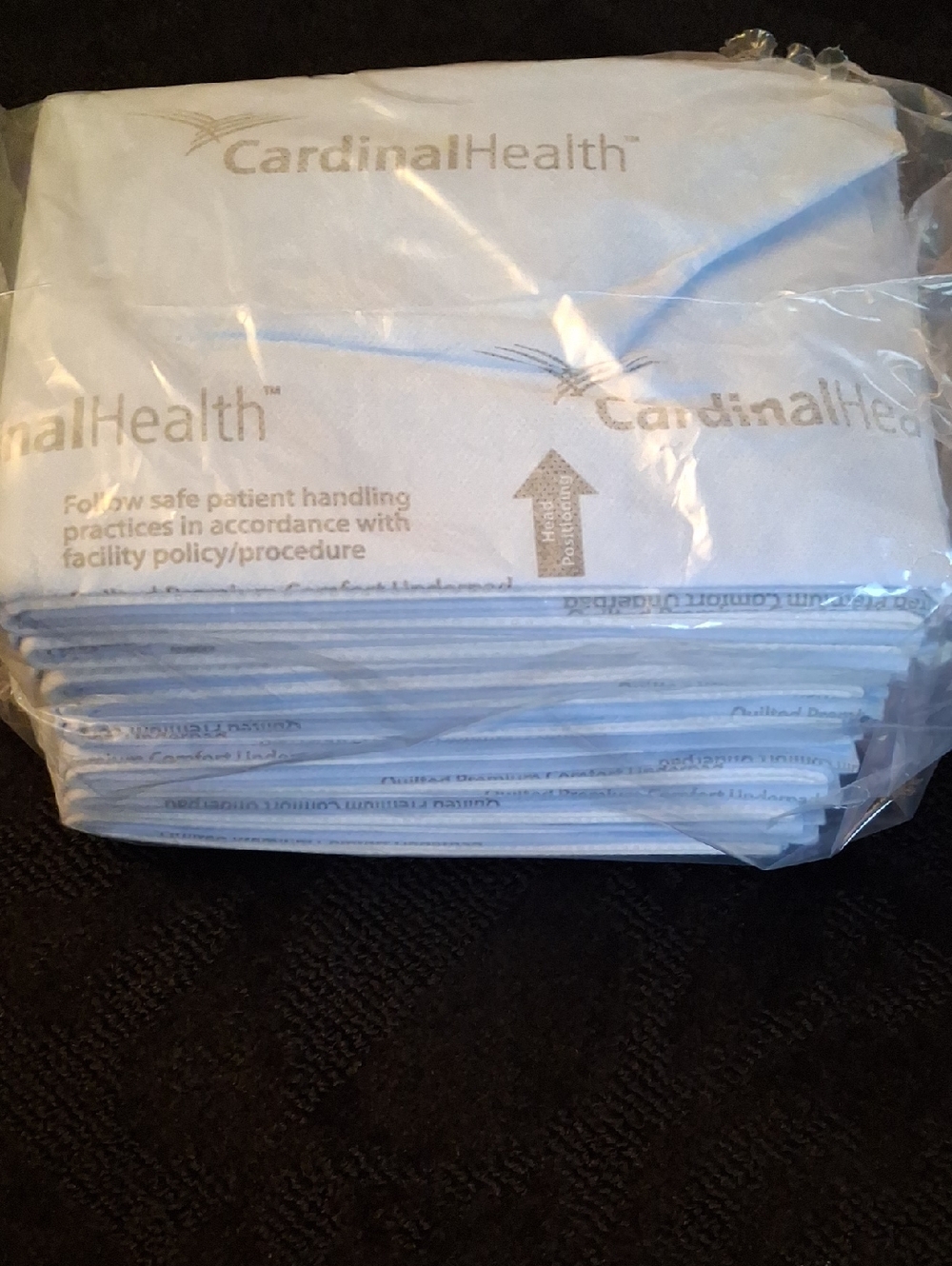 Cardinal Health Disposable Medical Underpads - White